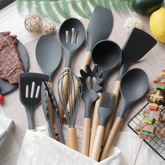 Cook with Comfort and Design – 12-Piece Utensil Set