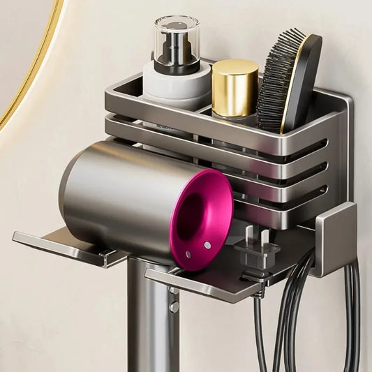 Hairdryer & Accessories Organizer – Beauty and Practicality in One