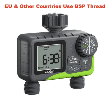 Digital Water Timer with Rain Sensor – Smart Garden Care
