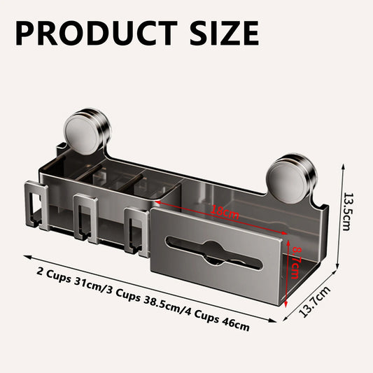 Stainless Steel Wall Organizer – Elegance Meets Functionality
