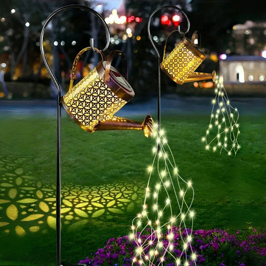 Solar Watering Can Lights – Elegance & Coziness for Your Garden