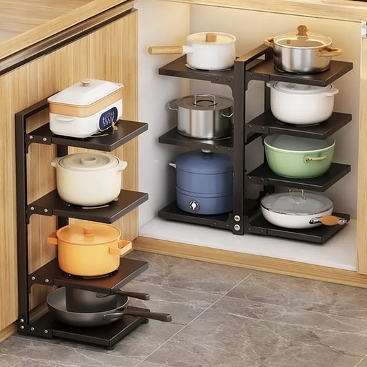 Modern & Practical Kitchen Rack – Keep Everything Organized